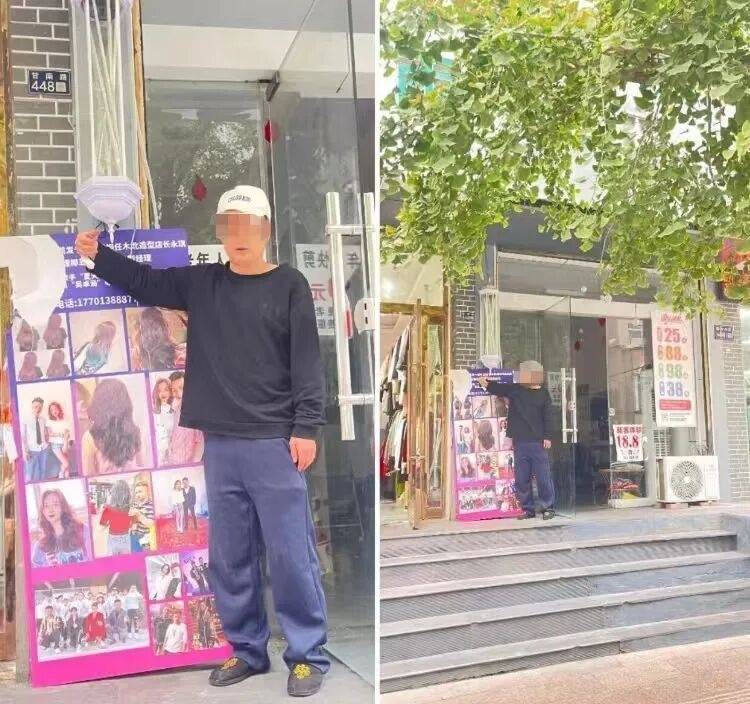皇冠信用網在线注册_理发店主阻拦城管撕广告被咬伤手指皇冠信用網在线注册，警方：城管误认为商户阻拦行为是殴打，将调查处置