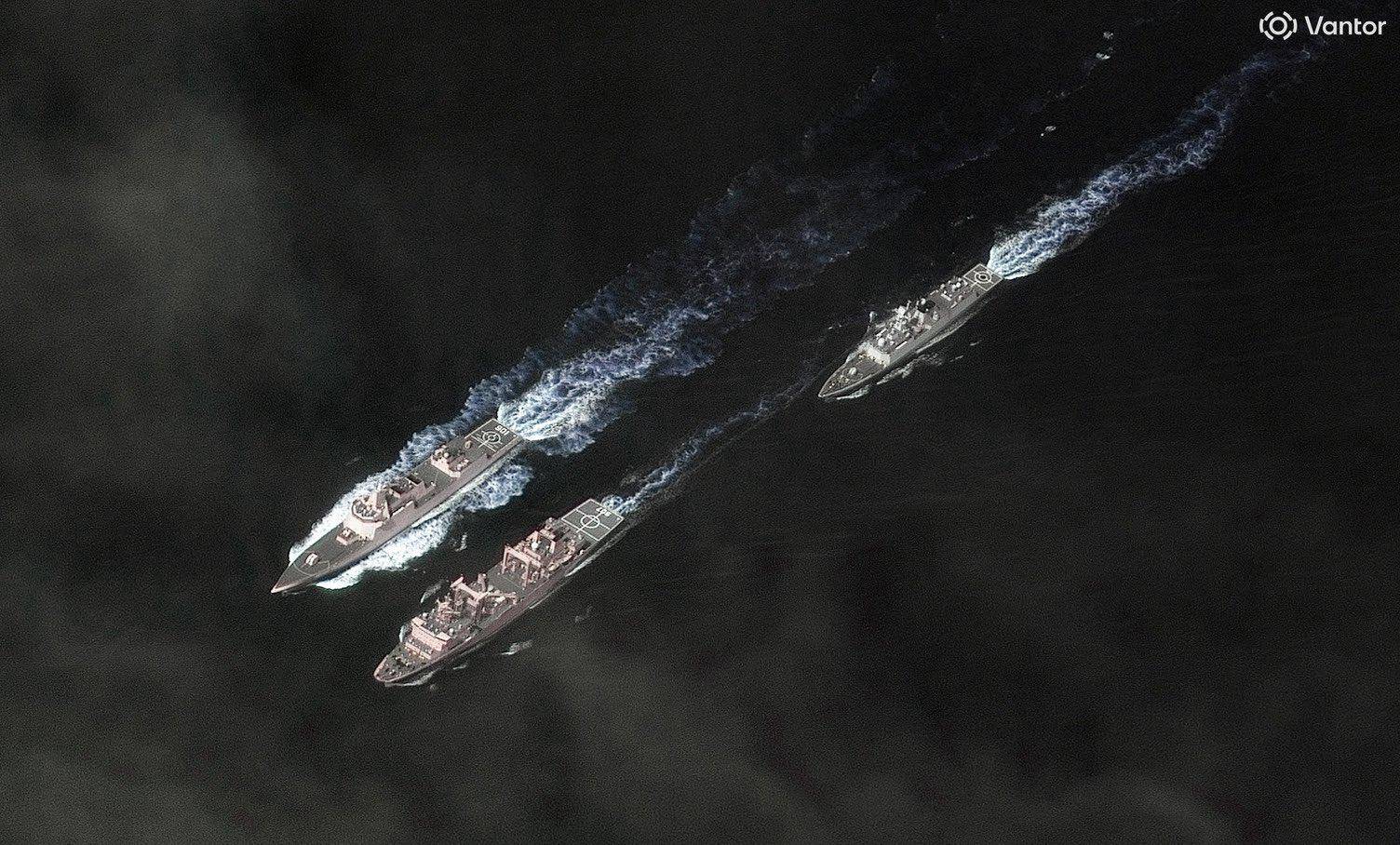 巴西足球世界杯_直-20T都拍到了！美国卫星秀精度巴西足球世界杯，监视中国075舰，7万吨直奔澳洲